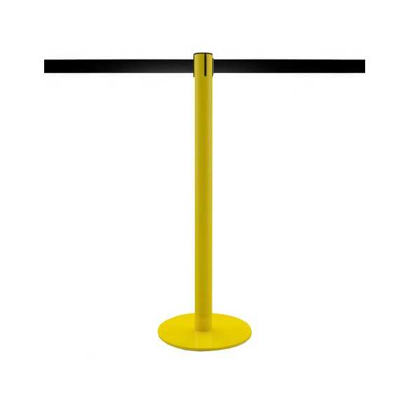 Poteau à sangle 3,2m (jaune, personnalisable) - MASTER