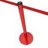 Afzetpaal met trekband 3m (rood, aanpasbaar) - MASTER