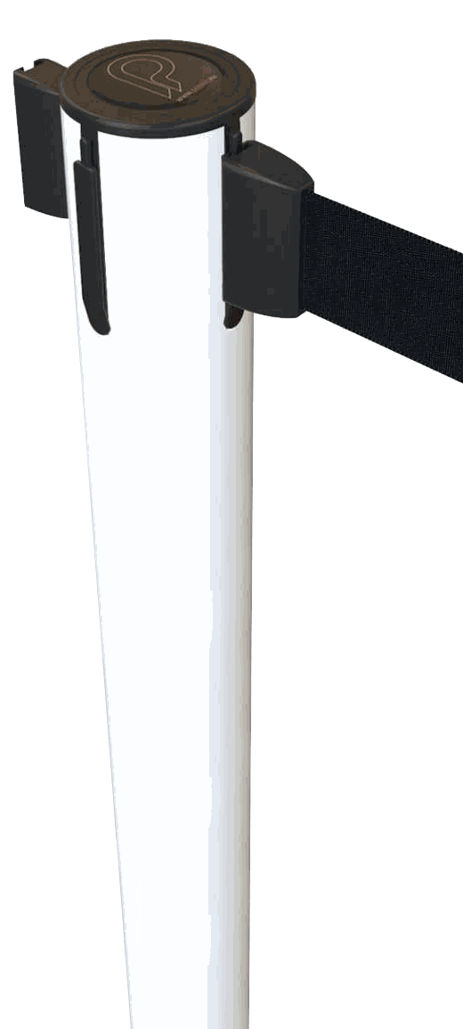 Poteau à sangle